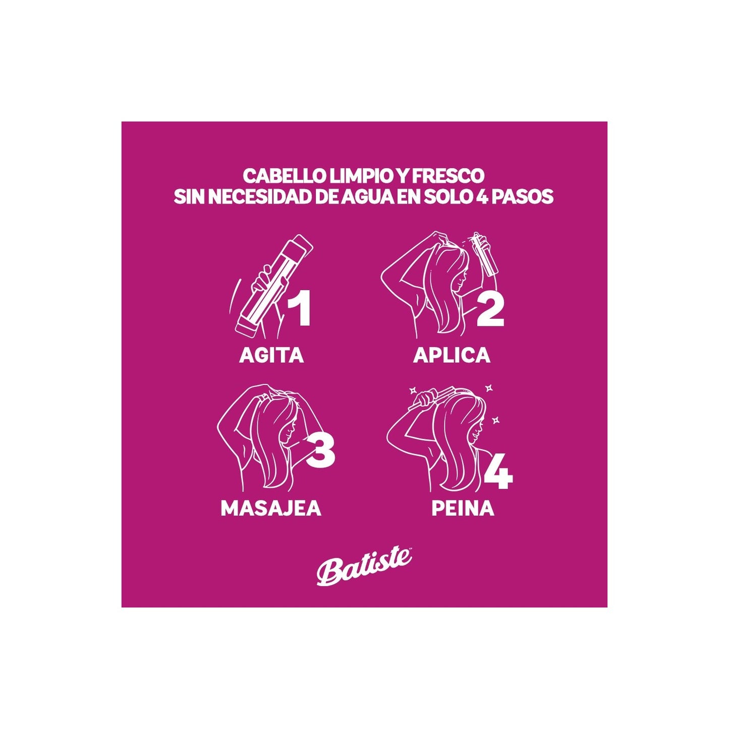 Shampoo en Seco Pack 2 Batiste Cherry 200ml