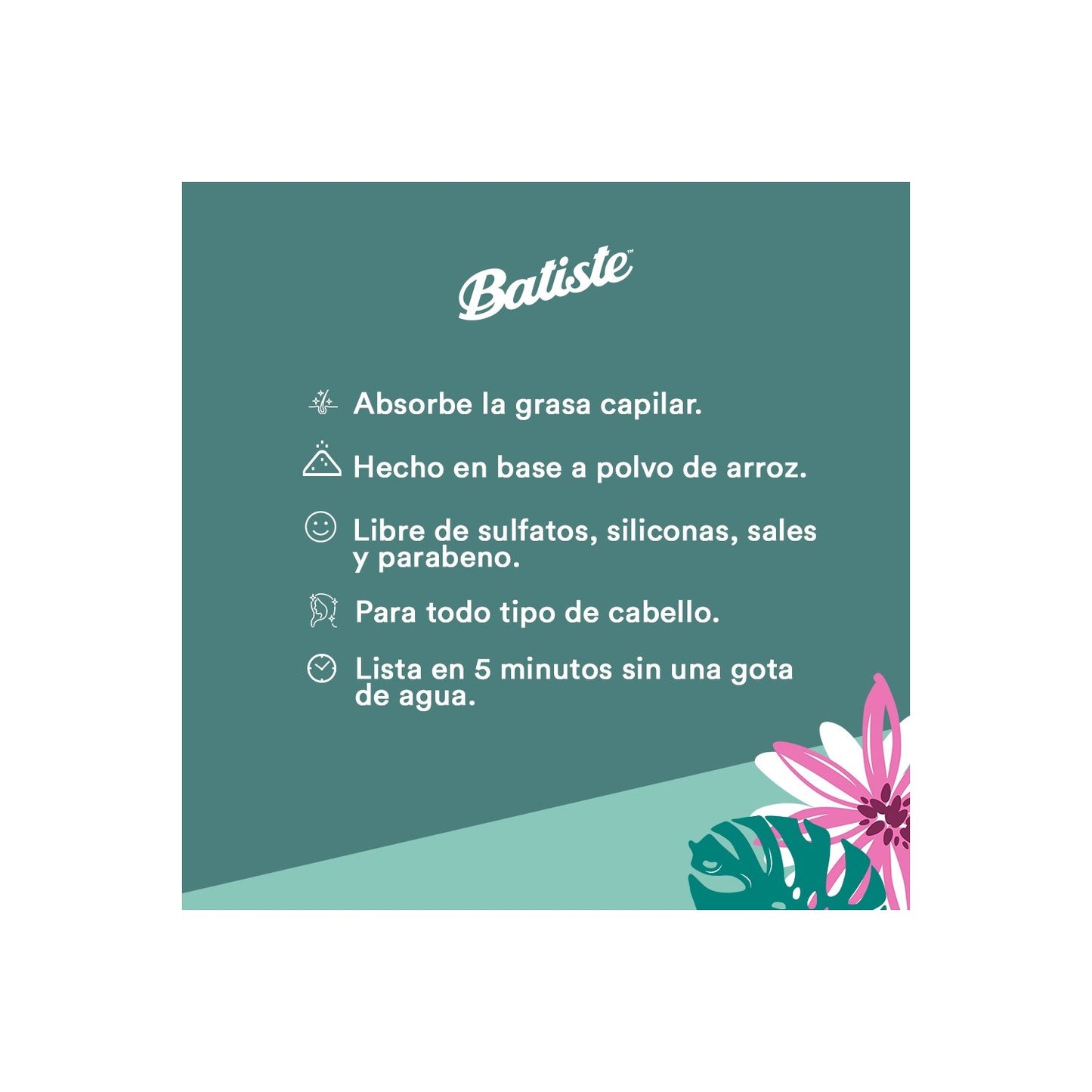 Shampoo en Seco Pack Batiste Bare + Fresh 200ml