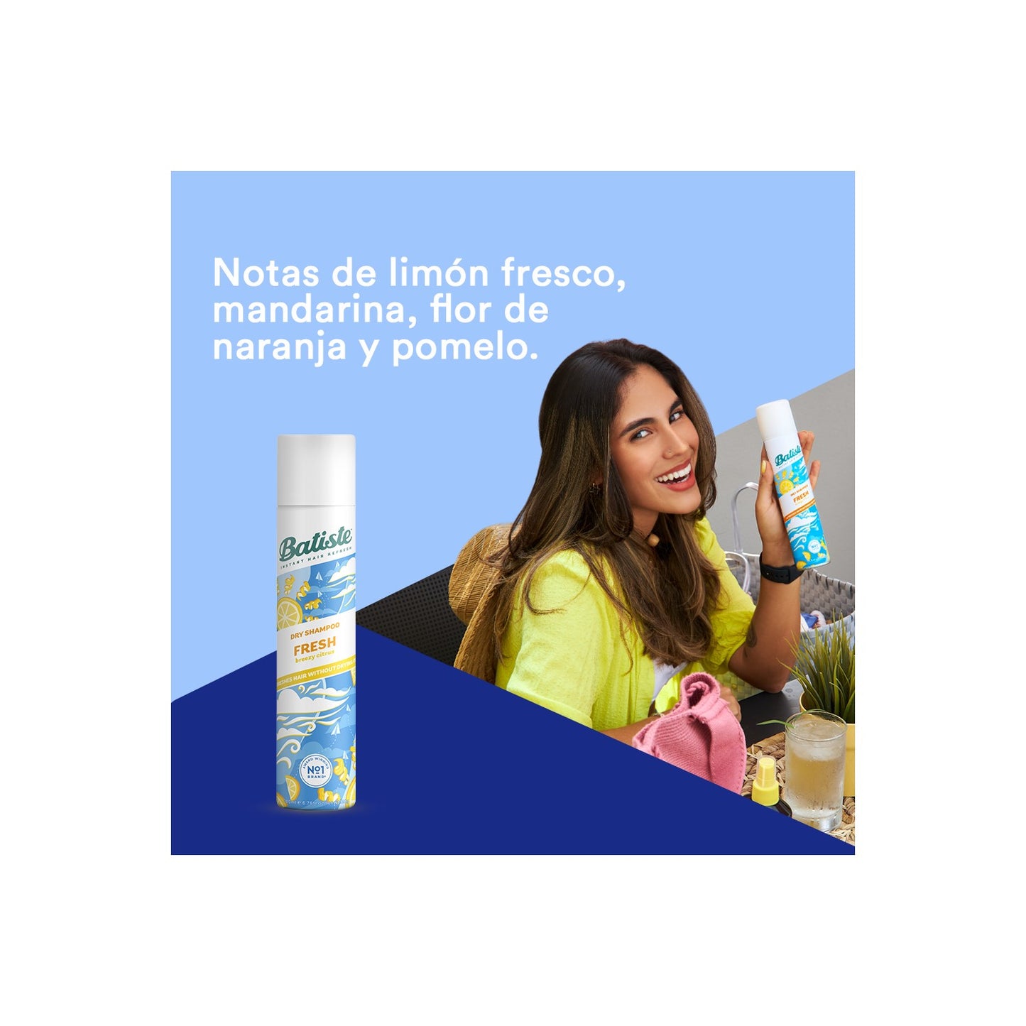 Shampoo en Seco Pack Batiste Bare + Fresh 200ml