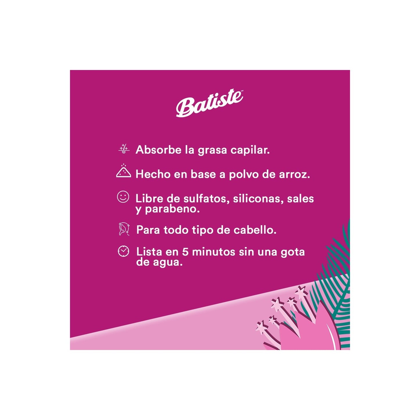 Shampoo en Seco Pack 2 Batiste Cherry 200ml