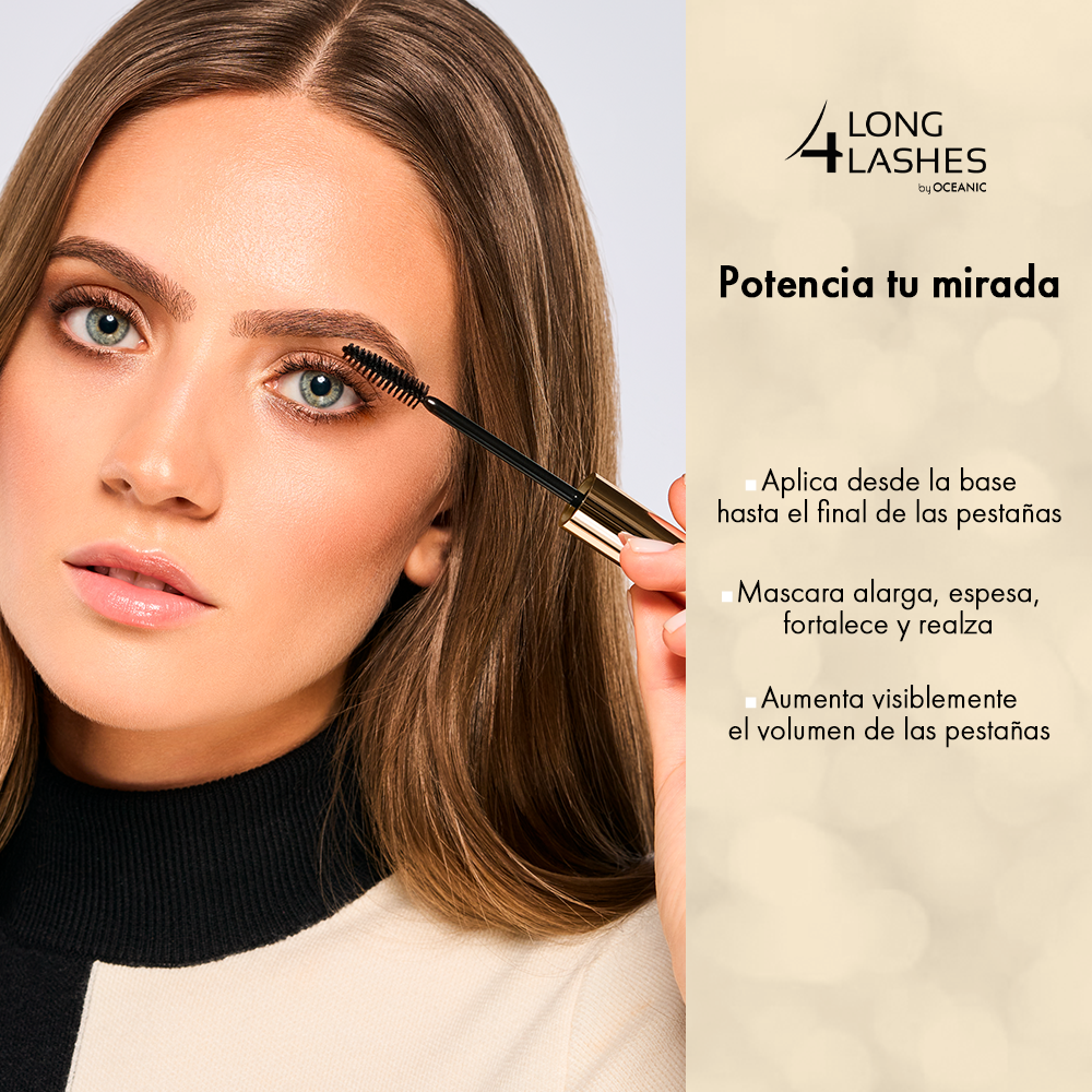 Flash Serum Para Crecimiento de las Pestañas 2 ml+ Máscara fortalecedora para pestañas Fabulash