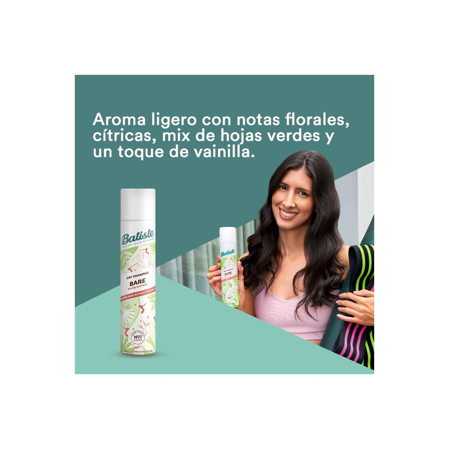 Shampoo en Seco Pack Batiste Bare + Fresh 200ml