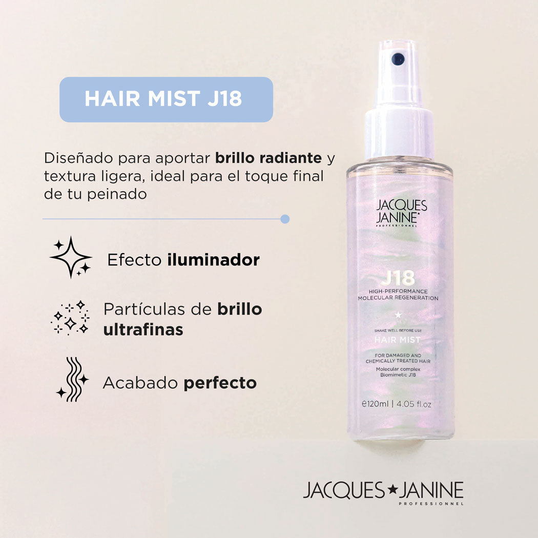 Mist Finalizador de Brillo J18 Jacques Janine 120ml