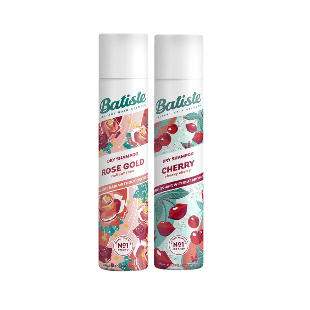 Shampoo en Seco Pack Batiste Rose Gold + Cherry 200ml