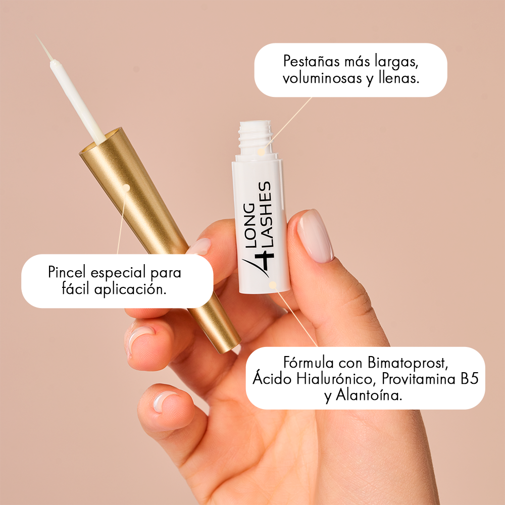 Pack Pestañas Voluminosas con Long4Lashes Serum + Encrespador Beter
