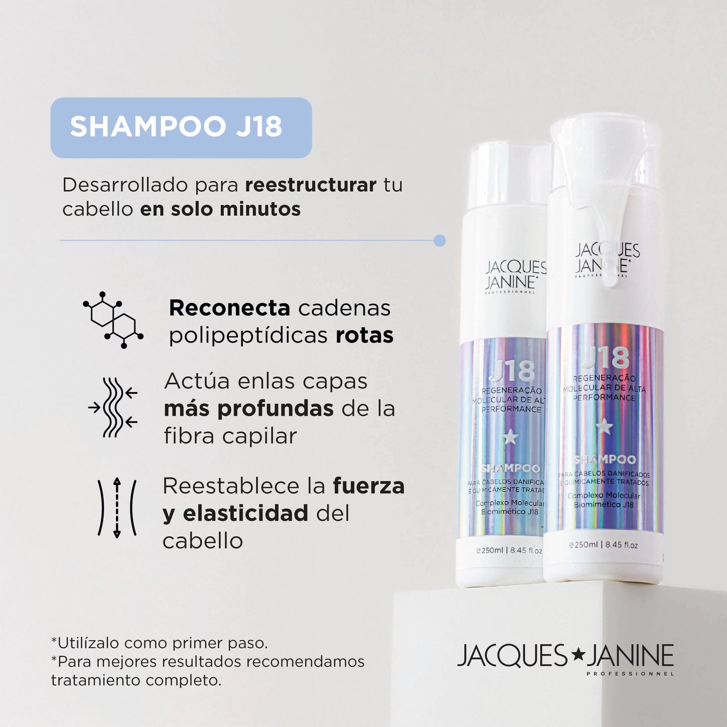 Rutina Regeneración Molecular Intensiva J18 de Jacques Janine