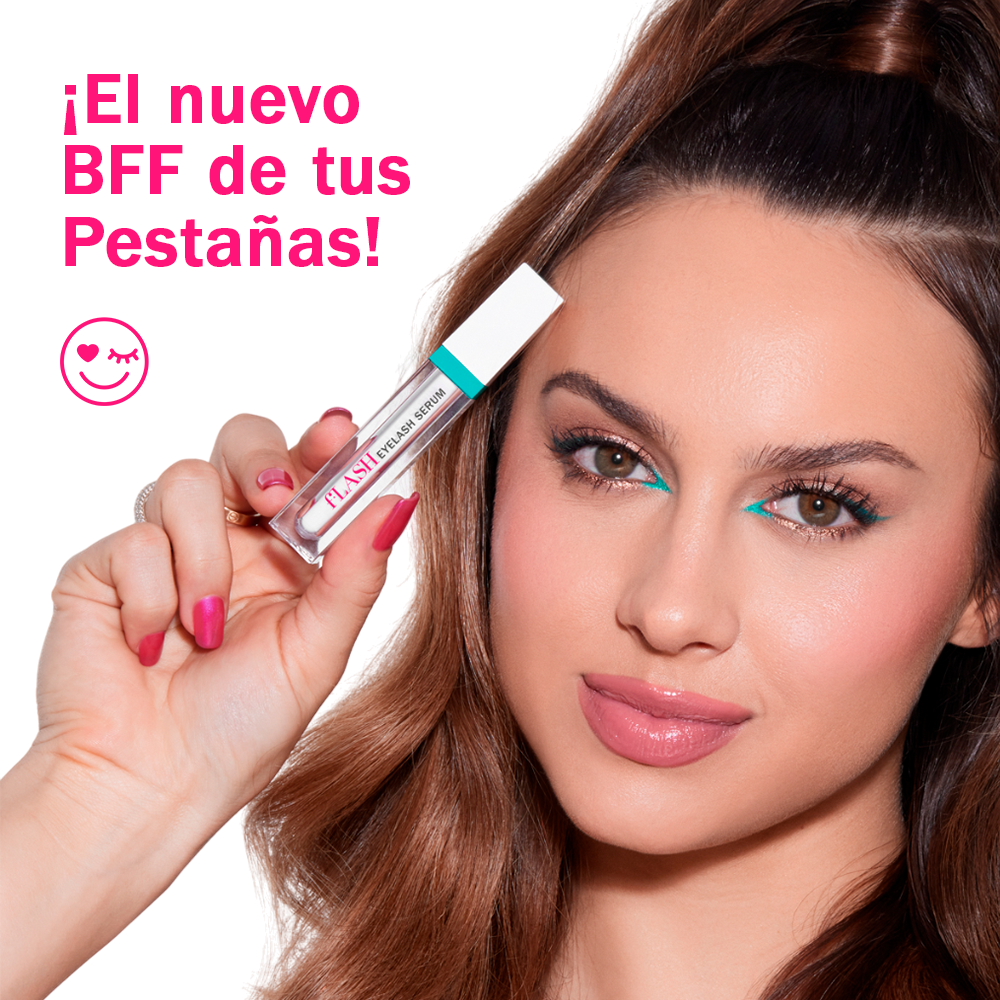 Flash Serum Para Crecimiento de las Pestañas 2 ml+ Encrespador de pestañas BETER