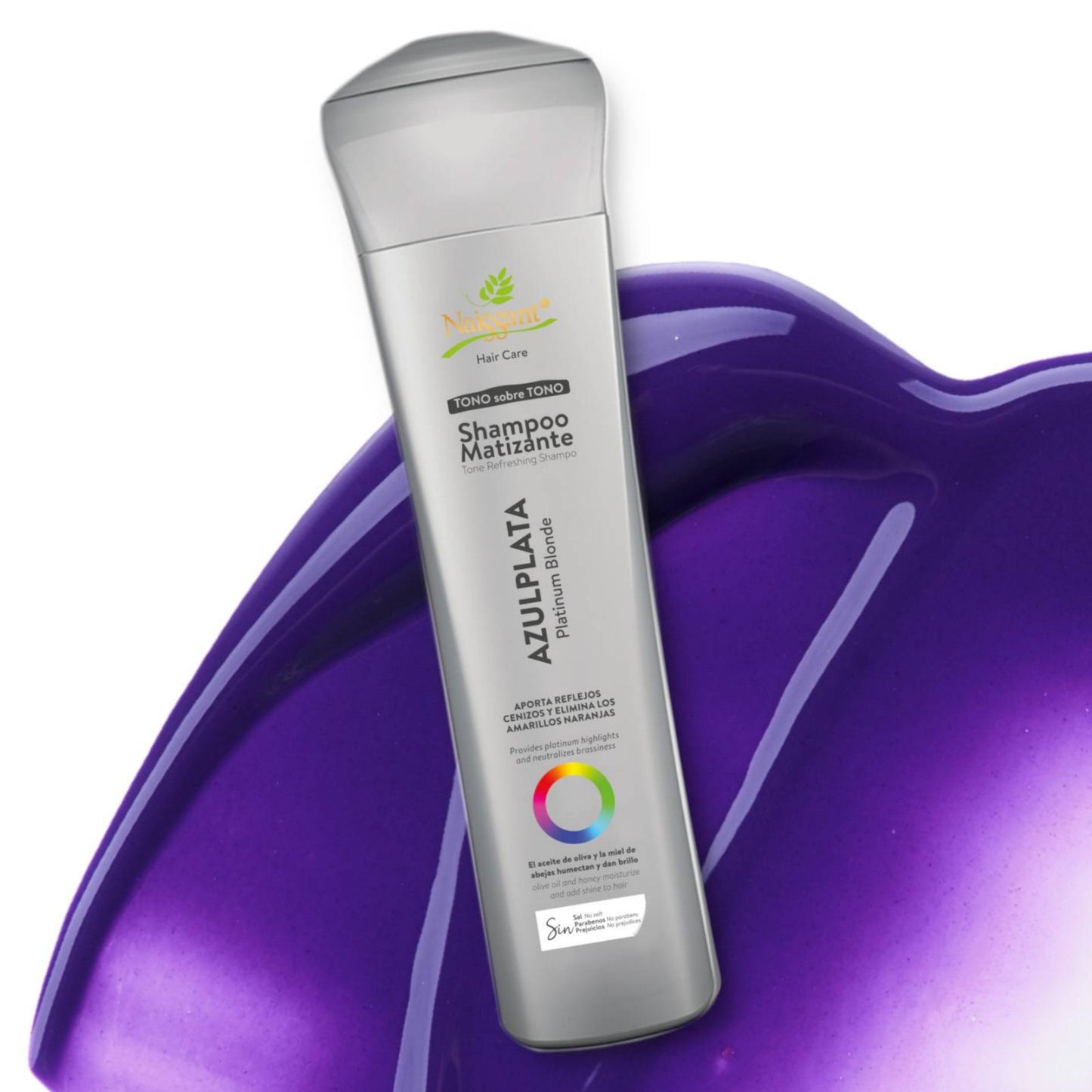 Tratamiento Matizante Naissant Rubios Platinados Shampoo + Mascarilla