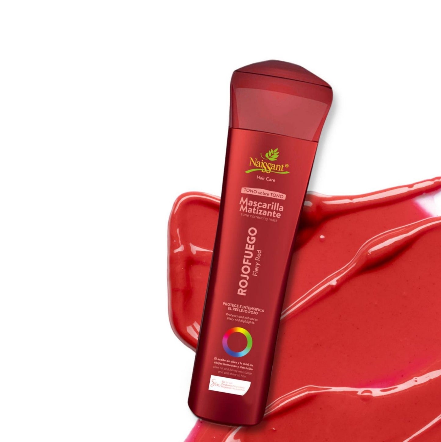 Tratamineto Matizante Naissant Rojo Fuego Shampoo + Mascarilla