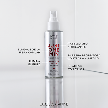 Magic Coat Jacques Janine Just One Min 120ml Tratamiento Capilar Premium para Brillo y Protección Intensa