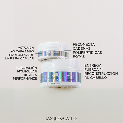 Mascarilla Reparación Molecular Intensiva J18 Jacques Janine 80g