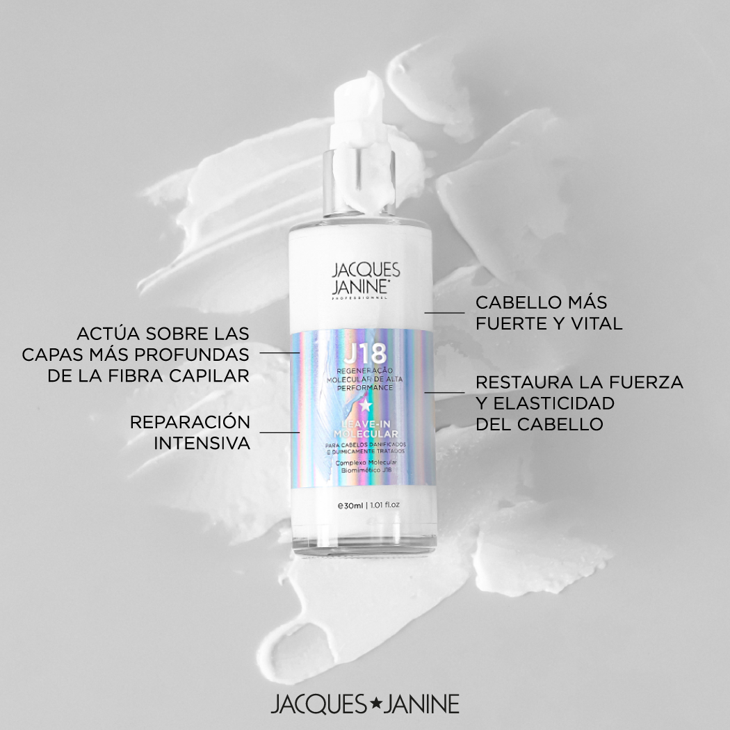 Tratamiento Sin Enjuague Reparador J18 Jacques Janine 30ml