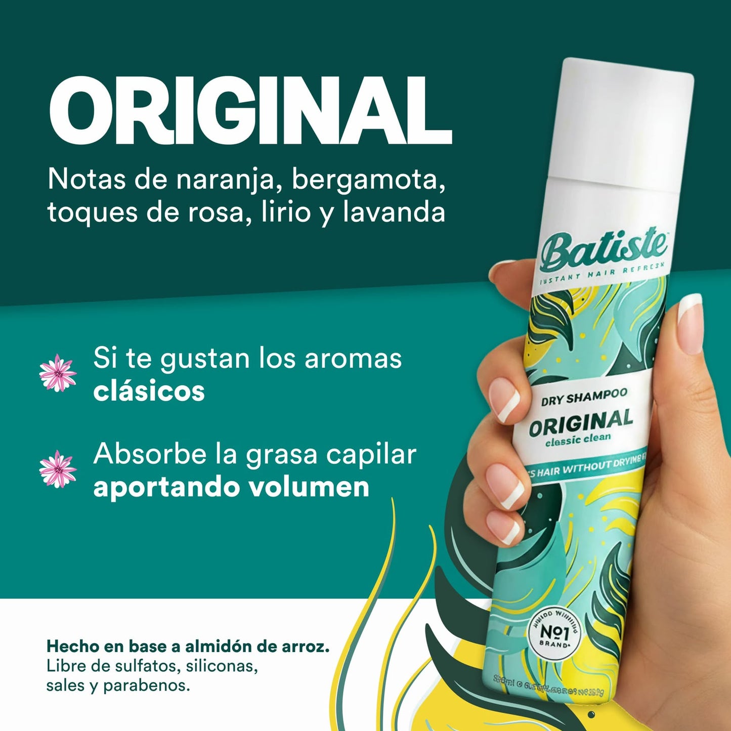 Shampoo en Seco Original 200 ml