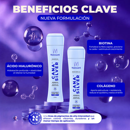 Shampoo Matizante Cana Silver 300 ml