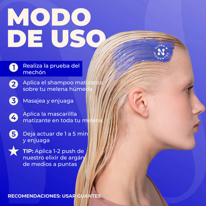 Shampoo Matizante Cana Silver 300 ml