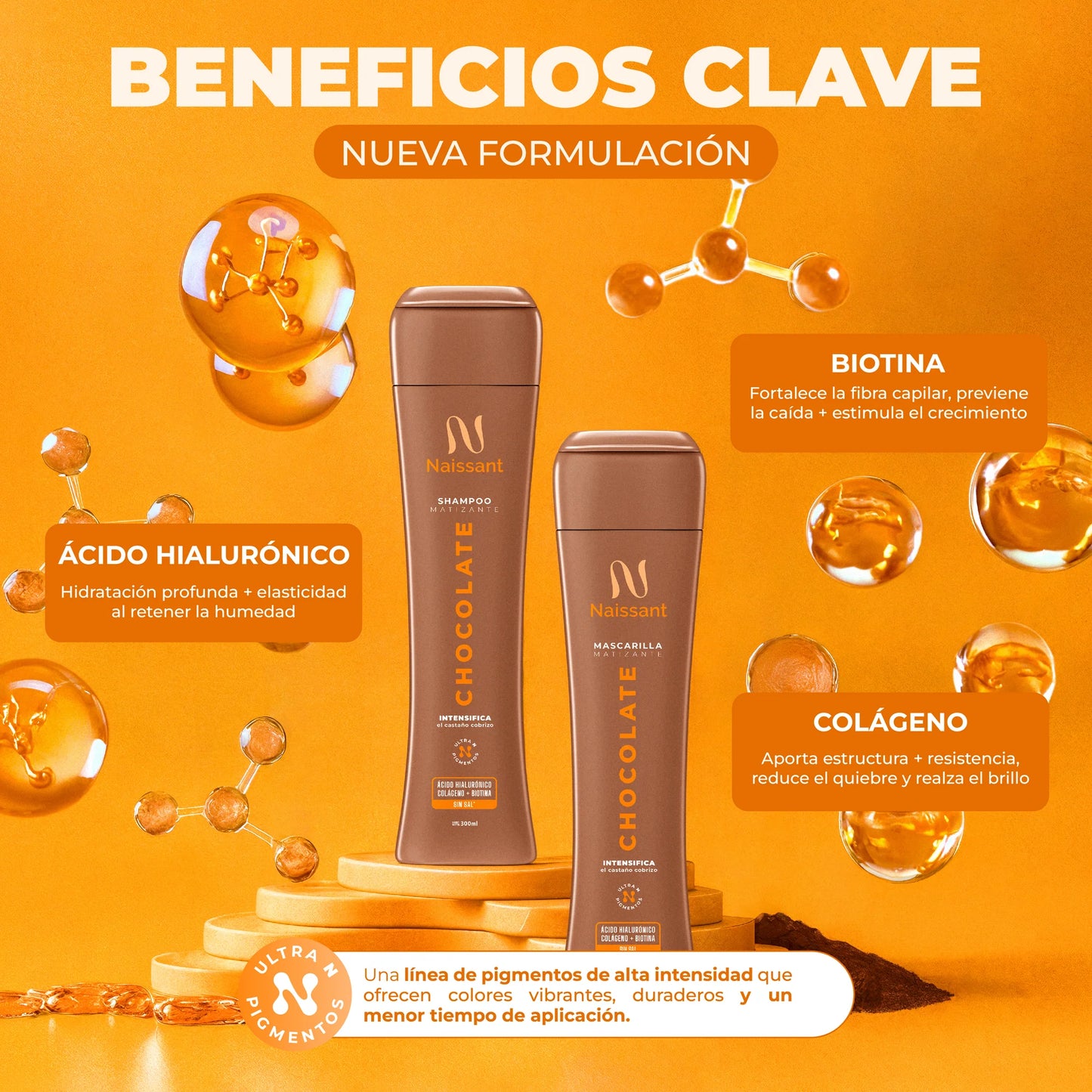 Mascarilla Matizante Chocolate 300 ml