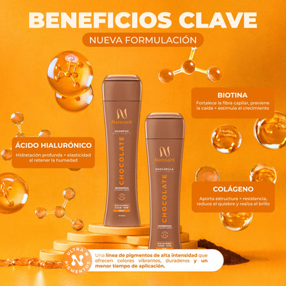 Mascarilla Matizante Chocolate 300 ml