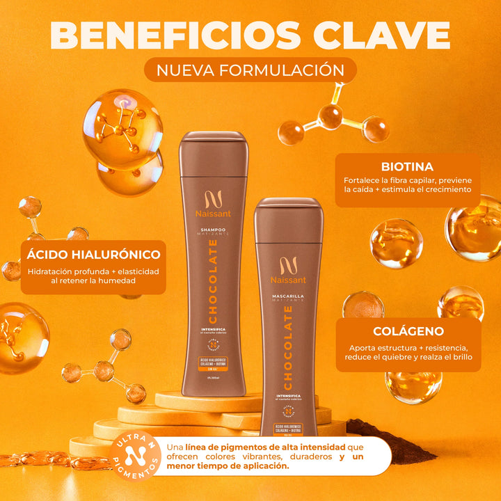 Mascarilla Matizante Chocolate 300 ml