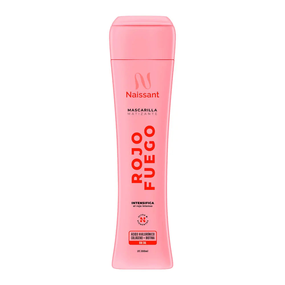 Mascarilla Matizante Rojo Fuego 300 ml