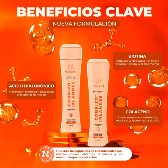 Shampoo Matizante Cobrizo 300 ml