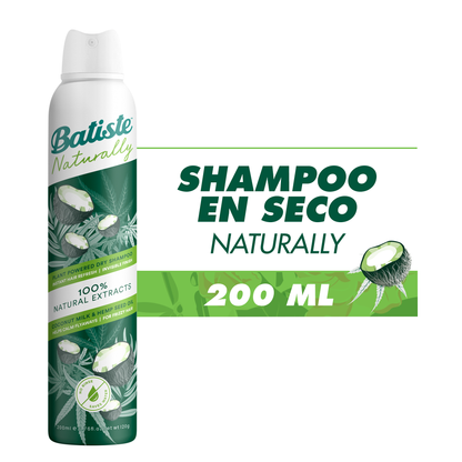 Shampoo en Seco Batiste Naturally Hemp & Coconut Milk 200 ml