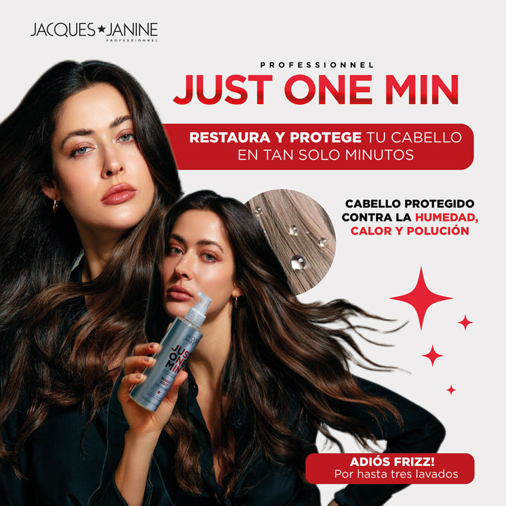 Mascarilla Reparadora Antifrizz Just One Minute 80 gr