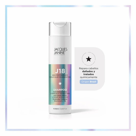 Shampoo Reparación Molecular y Fuerza J18 Jacques Janine 250ml