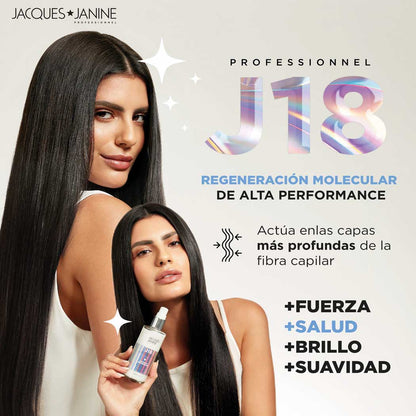 Shampoo Reparación Molecular y Fuerza J18 Jacques Janine 250ml