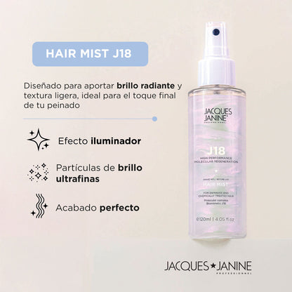 Mist Finalizador de Brillo J18 Jacques Janine 120ml
