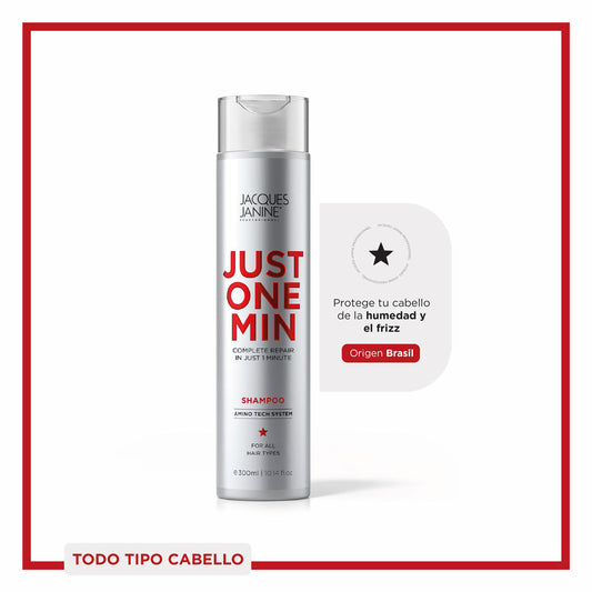 Shampoo Restaurador y Protector Just One Minute Jacques Janine 300ml