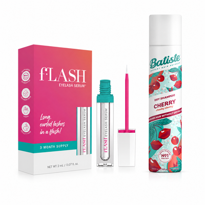 Pack Serum para Pestañas + Shampoo en Seco Cherry