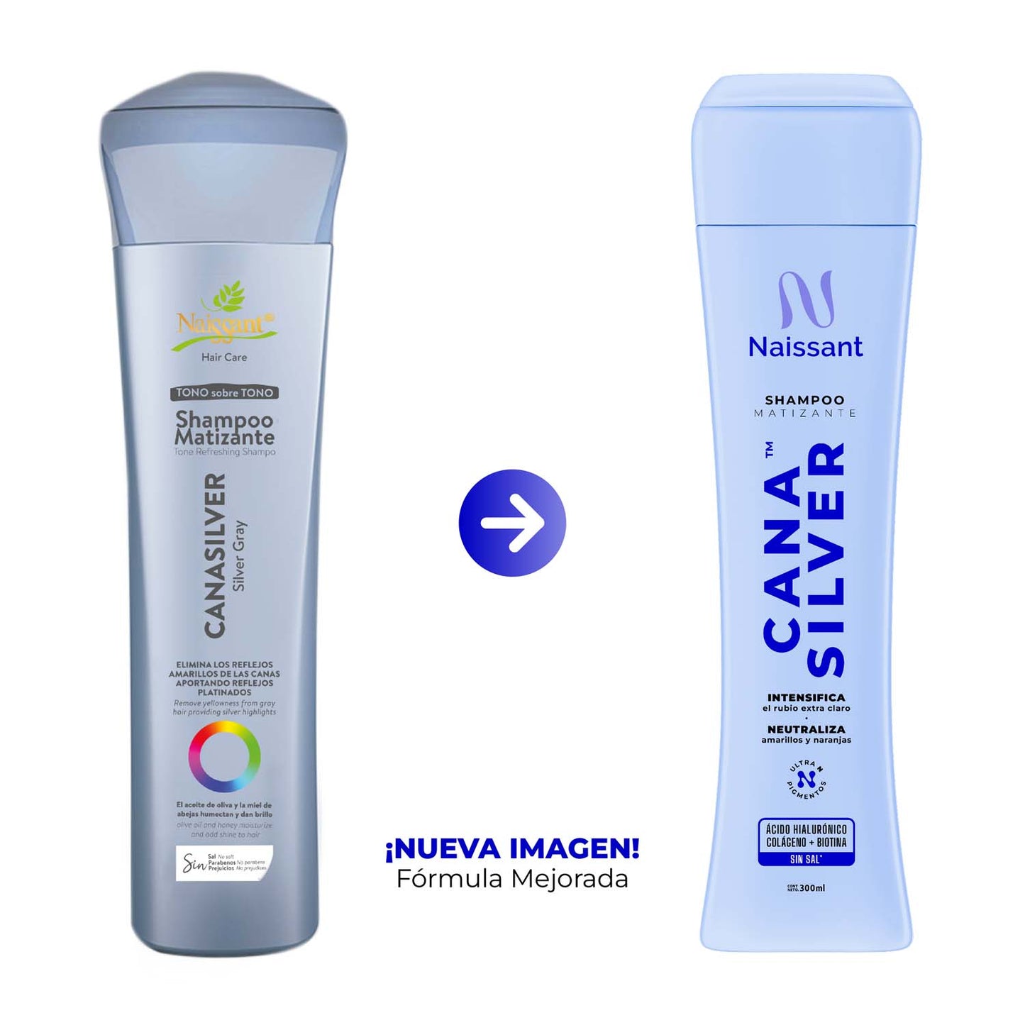 Tratamiento Matizante Naissant Rubios Claros Shampoo + Mascarilla +Sachet de regalo