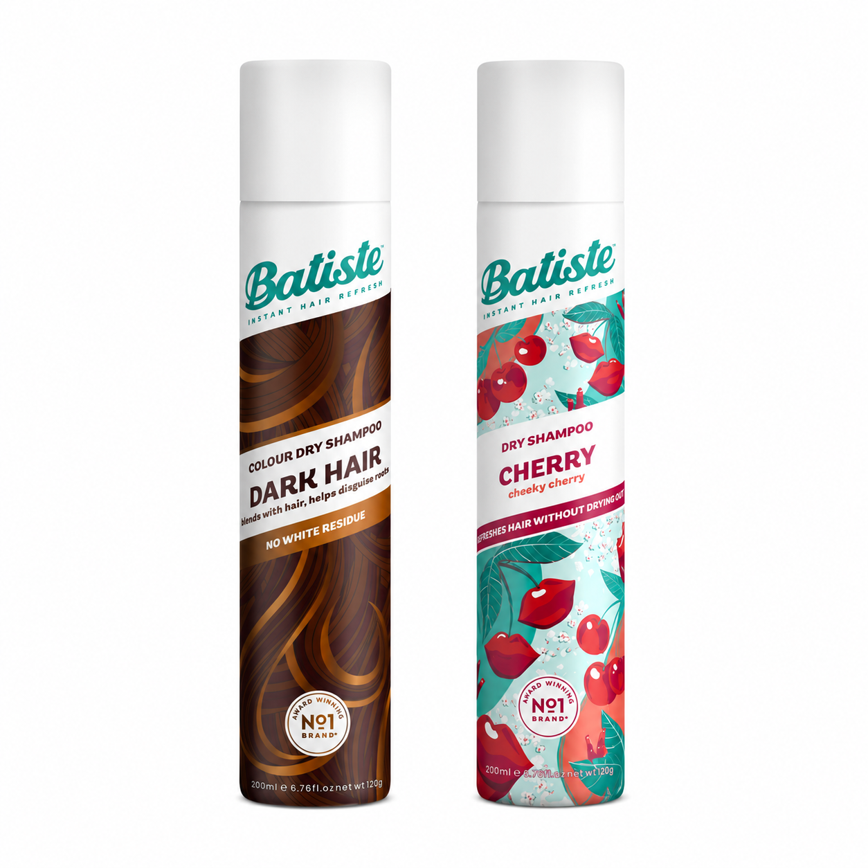 Shampoo en Seco Batiste Cherry + Divine Dark 200ml