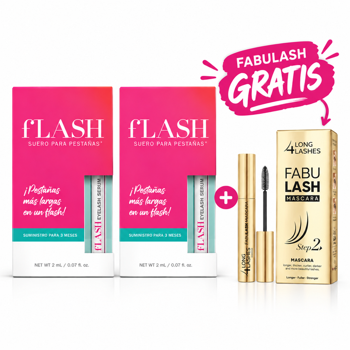 Pack 2 Serum para Pestañas + Máscara Fabulash