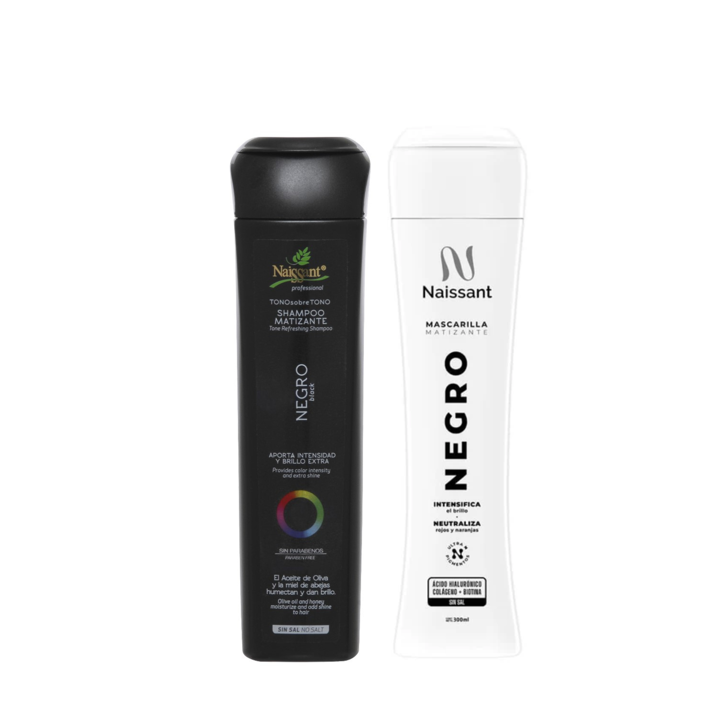 Tratamiento Matizante Naissant Negro Shampoo + Mascarilla