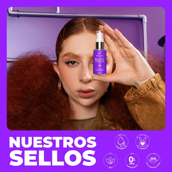 Aceite Capilar de Coco Glow Elixir 30 ml