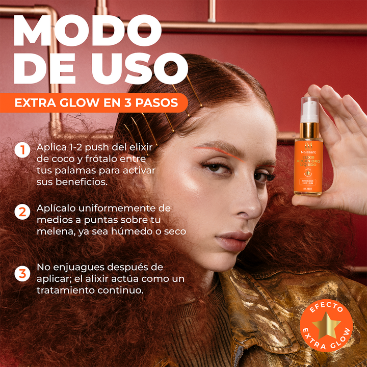 Aceite Capilar de Argán Glow Elixir 30 ml