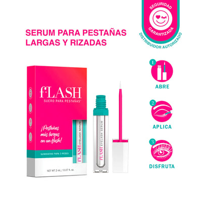 Flash Serum para Crecimiento de Pestañas 2 ml