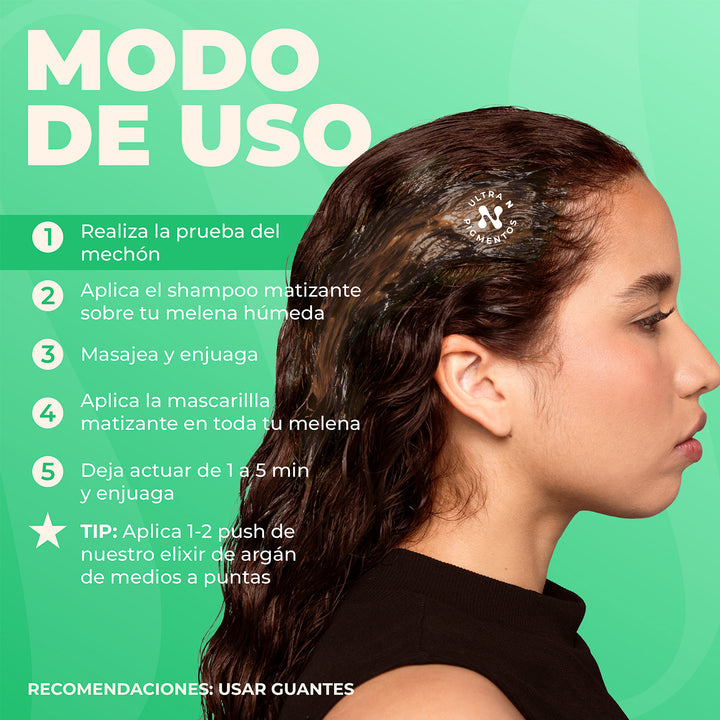 Mascarilla Matizante Glow Mocca 300 ml