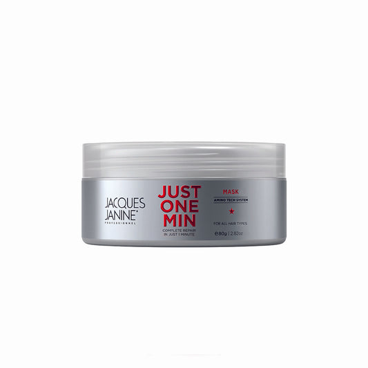 Mascarilla Capilar Reparadora y Antifrizz Just One Minute Jacques Janine 80g