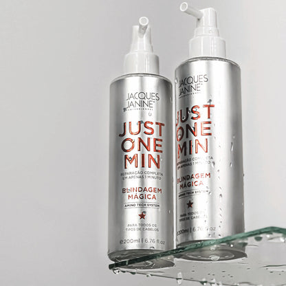 Magic Coat Jacques Janine Just One Min 200ml Tratamiento Capilar Premium para Brillo y Protección Intensa