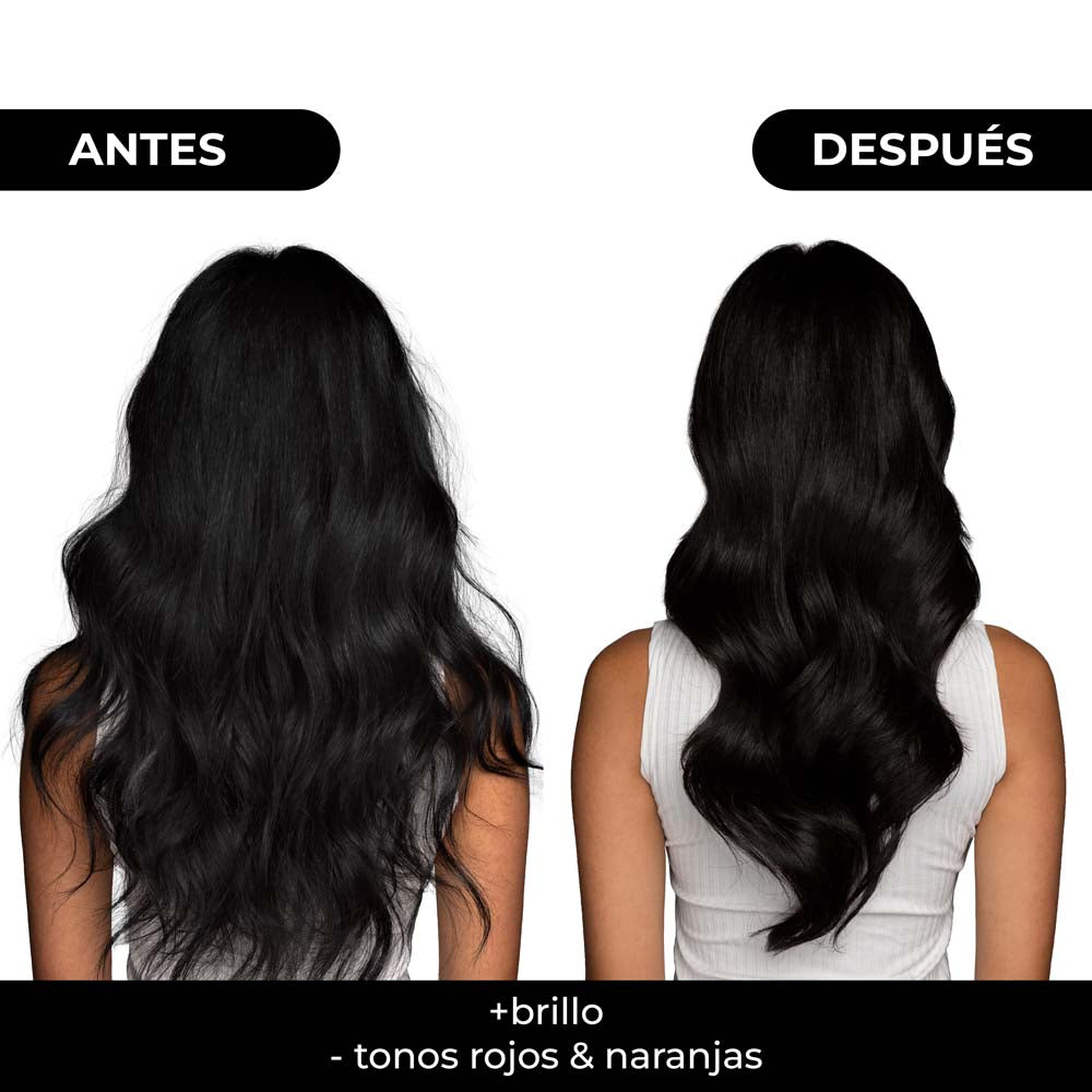 Shampoo Matizador Negro Naissant para Cabello Negro Intenso 300ml