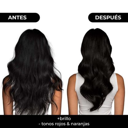 Shampoo Matizador Negro Naissant para Cabello Negro Intenso 300ml
