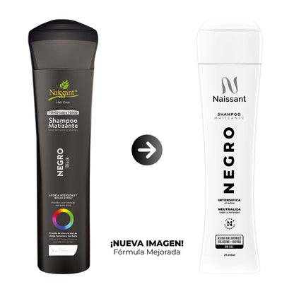 Tratamiento Matizante Naissant Negro Shampoo + Mascarilla