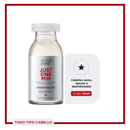 Ampolla para Nutricion Capilar Extrema Jacques Janine Just One Min 15ml