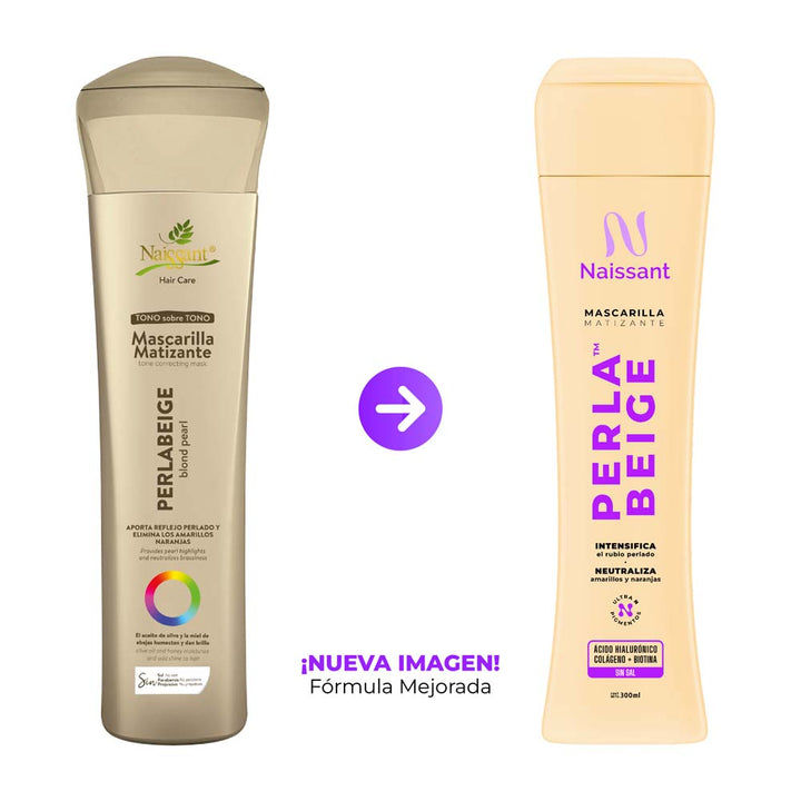 Mascarilla Matizante Perla Beige 300 ml