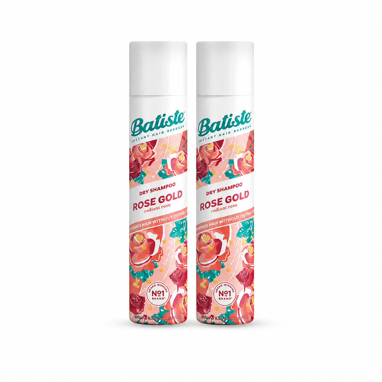 Shampoo en Seco Pack 2 Batiste Rose Gold 200ml