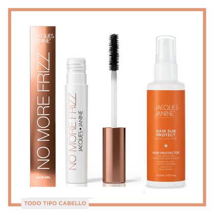 Set Control Frizz Efecto Clean Look y Protección Solar Capilar