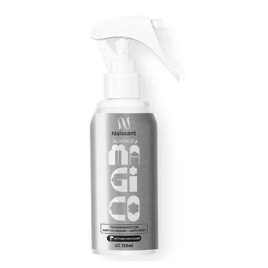 Protector Térimico de hasta 220°C Blindaje Mágico Naissant Brillo Espejo 120ml