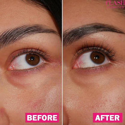 Flash Serum Para Crecimiento de las Pestañas 2 ml+ Máscara fortalecedora para pestañas Fabulash